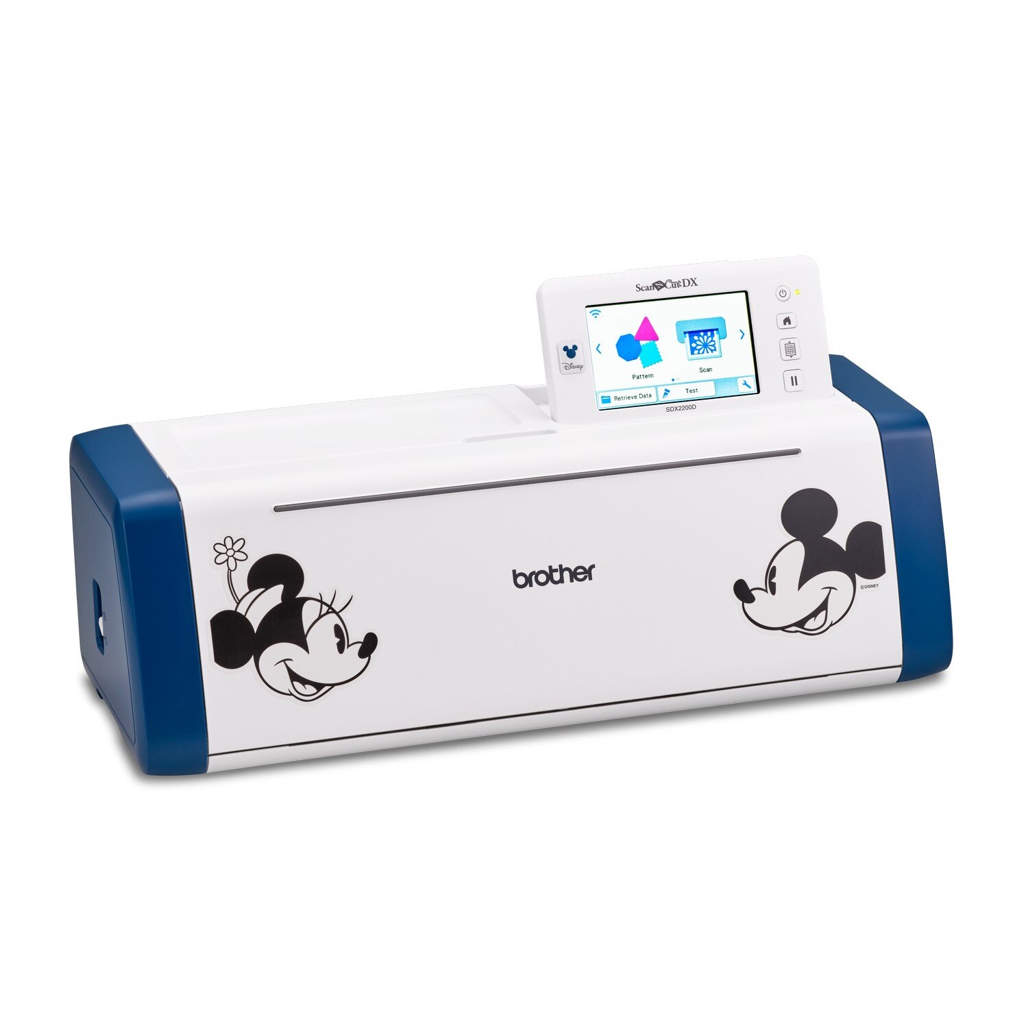 Masina ScanNCut Brother SDX2200, scaneaza si decupeaza, 600 DPI, 1435 modele decupare, 132 modele Disney, USB, Wi-Fi
