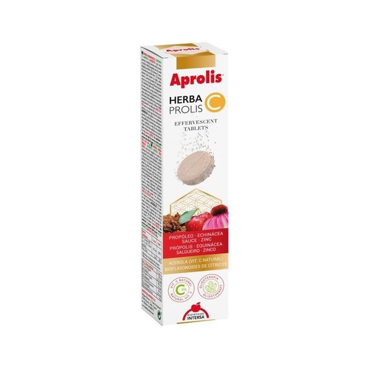Herbapropolis C pezsgőtabletta 86 gramm 20 db Aprolis tabletta