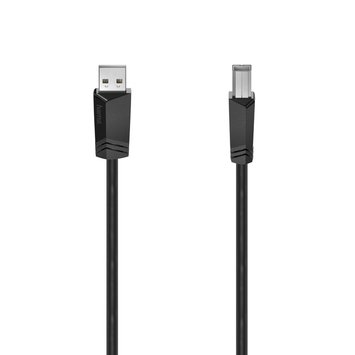 Кабел USB Hama, USB 2.0, 480 Mbit/s, 1.5 м