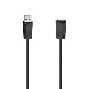 Extensie cablu USB Hama USB 2.0, 480 Mbit/s, 1.5 m Extensie cablu USB Hama USB 2.0, 480 Mbit/s, 1.5 m