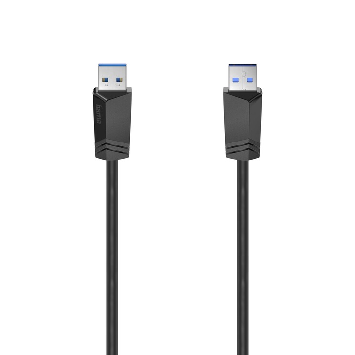 Кабел USB Hama, A-A, USB 3.0, 5 Gbit/s, 1.5 м