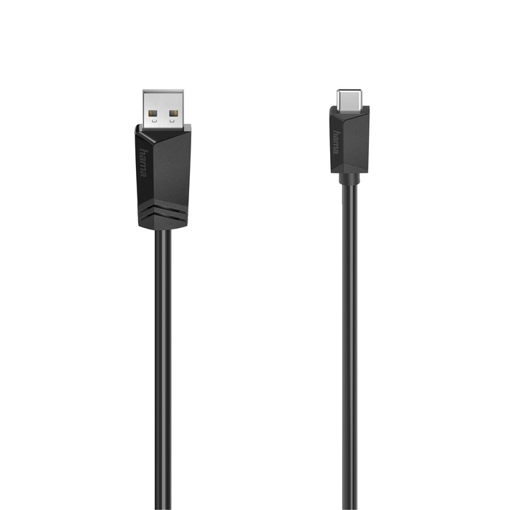 Hama USB-C кабел USB-A - USB-C, USB 2.0, 480 Mbit / s, 0,75 m