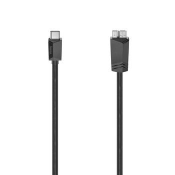Cablu USB-C Hama USB-C - micro-USB, USB 3.2 Gen 1, 5 Gbit / s, 0,75 m Cablu USB-C Hama USB-C - micro-USB, USB 3.2 Gen 1, 5 Gbit / s, 0,75 m