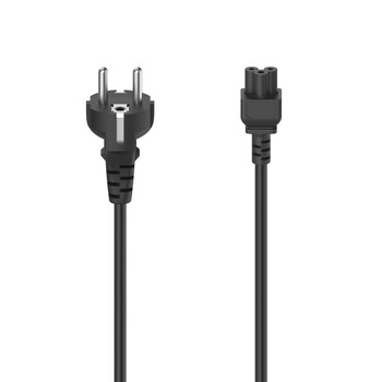 Cablu alimentare Hama, stecher cu impamantare - priza 3 pini (trifoi), 2.5 m Cablu alimentare Hama, stecher cu impamantare - priza 3 pini (trifoi), 2.5 m