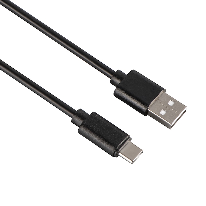 Cablu USB-C Hama, USB-C - USB-A, USB 2.0, 0,90 m