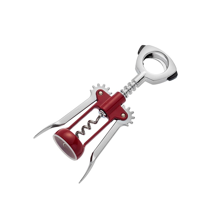 Tirbuson cu deschizator de sticle Pezzetti, placat cu crom, 16cm