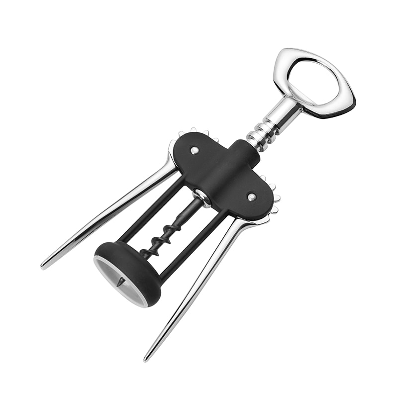 Tirbuson cu deschizator de sticle Pezzetti, placat cu crom, 17cm