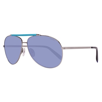 Esprit - Aviator kék lencsés, ezüst keretes férfi napszemüveg