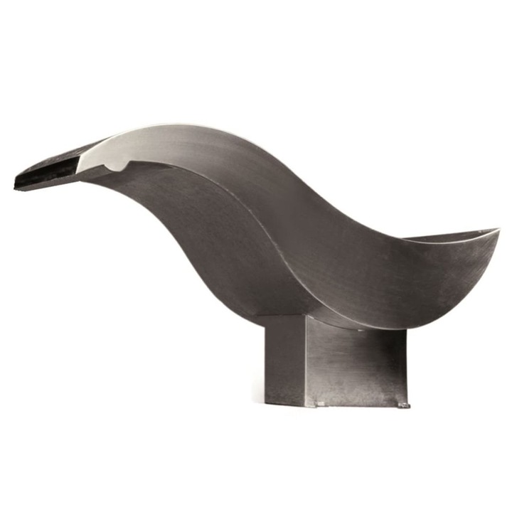 Kerti vízeséselem, inox - Birdie LED