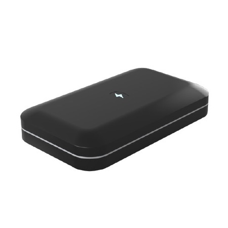 Sterilizator UV cu incarcator pentru telefon, PhoneSoap, Negru