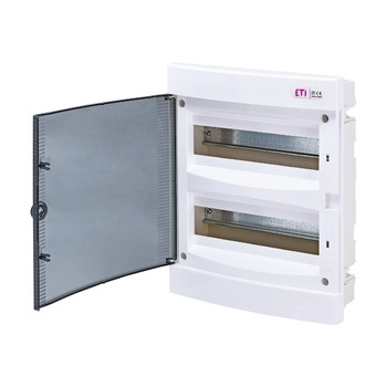 Tablou 24 module montaj incastrat IP40 ECM24PT, ETI 001101012 Tablou 24 module montaj incastrat IP40 ECM24PT, ETI 001101012