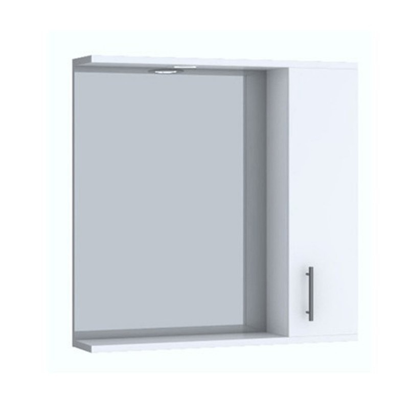 Oglinda baie GN0201 - 65 cm, alb