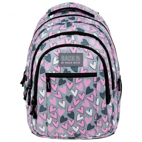 Rucsac scoala, backup O 04 inimile, multicolor