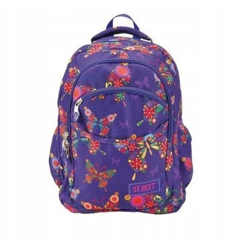 Rucsac Scolar 4 Compartimente St.Right - Steet BP-03 Butterfly Rucsac Scolar 4 Compartimente St.Right - Steet BP-03 Butterfly