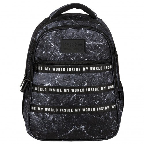 Rucsac scoala, backup L 43 marmura, multicolor