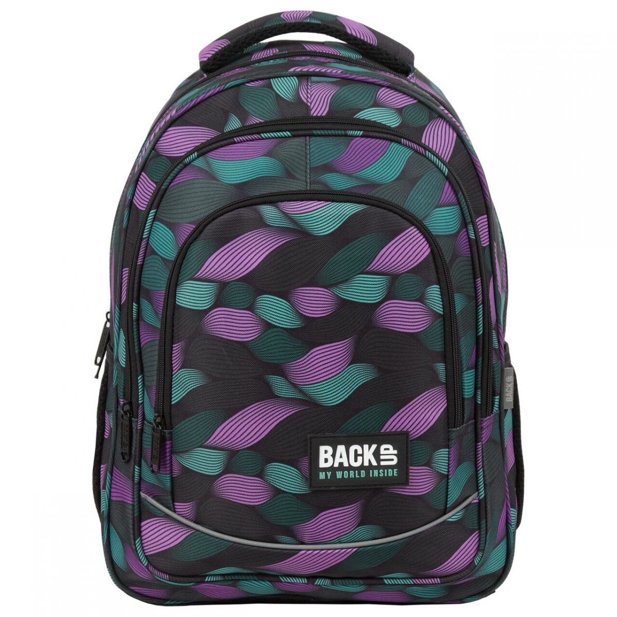 Rucsac scoala, backup , O 10 frunze, multicolor