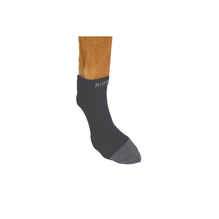 Sosete pentru caini - Ruffwear - Bark'n Boot - Gri - 4 buc - 38-44 mm