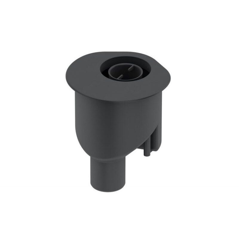 Sifon vertical Tece DrainLine standard pentru rigola dus, evacuare verticala DN 50, 1.3 l/s