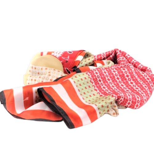 Esarfa dama caza pelletteria vascoza multicolor rosu