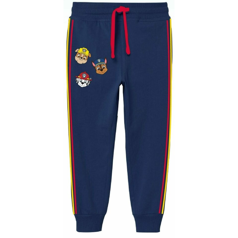 Pantaloni trening, Paw patrol,bluemarin cu dungi galbene