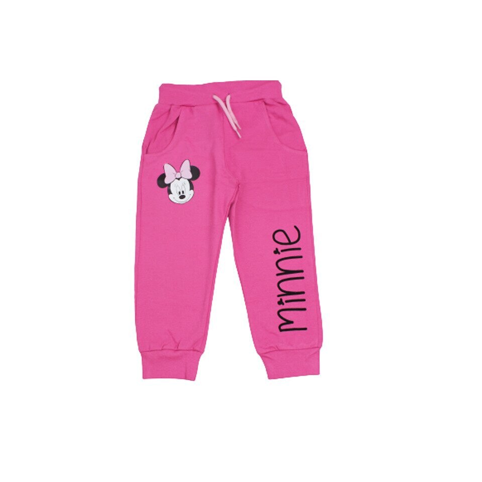 Pantaloni de trening, Minnie cu fundita, roz
