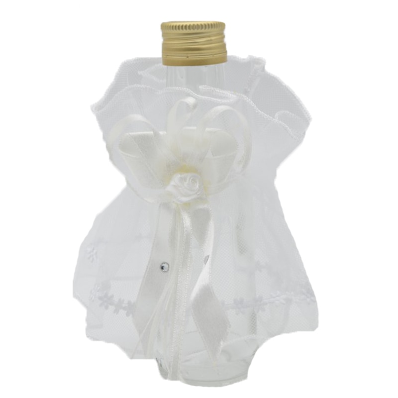 Sticluta mir pentru botez 150 ml Mini Junior STL-8, Alb 3-6 ani