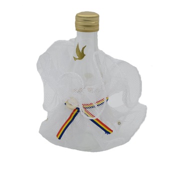 Sticluta mir pentru botez 150 ml Mini Junior STL-13, Alb Sticluta mir pentru botez 150 ml Mini Junior STL-13, Alb