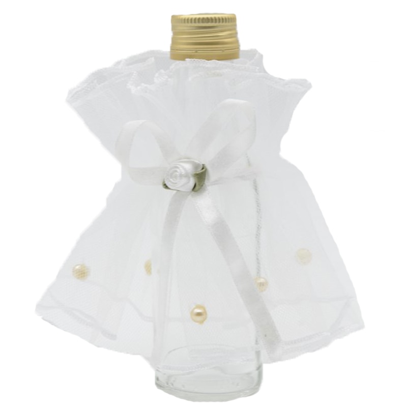 Sticluta mir pentru botez 150 ml Mini Junior STL-9, Alb