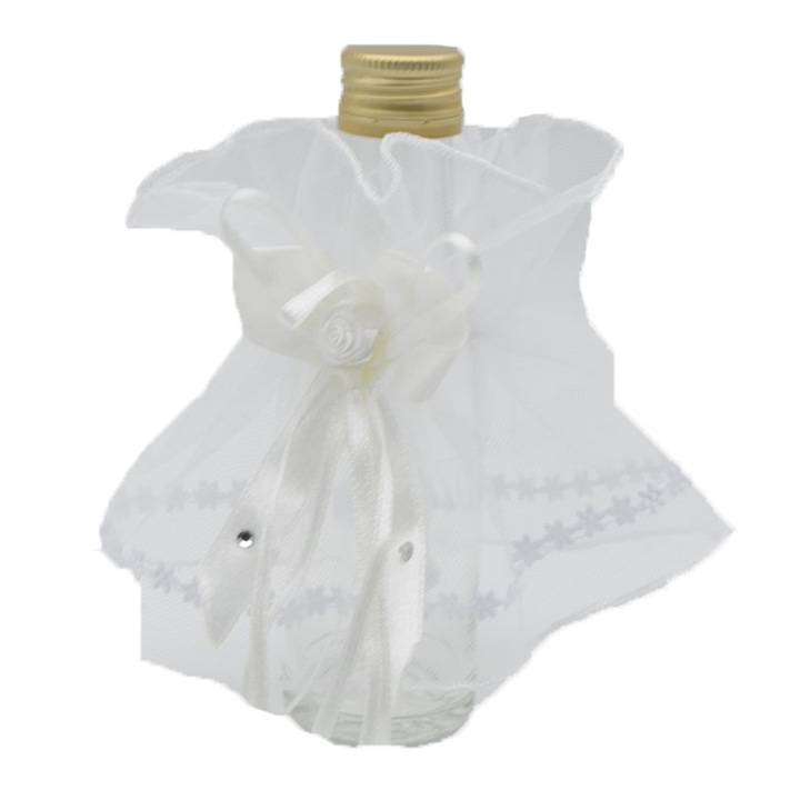 Mirha palack keresztelőhöz 150 ml Mini Junior STL-14, Fehér