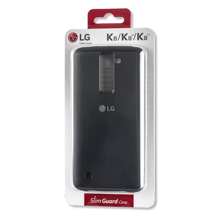 Калъф LG K8 Slim Guard Case CSV-160, Black