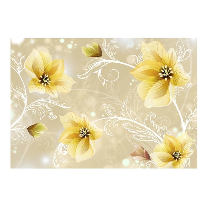 Nem szőtt tapéta nappali, hálószoba, Secret Fun III - 400cm X 280cm, Használati útmutató, ragasztó