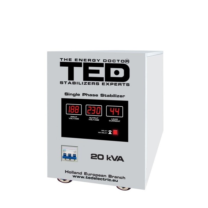 Stabilizator retea maxim 20KVA-SVC cu servomotor TED20KSVC