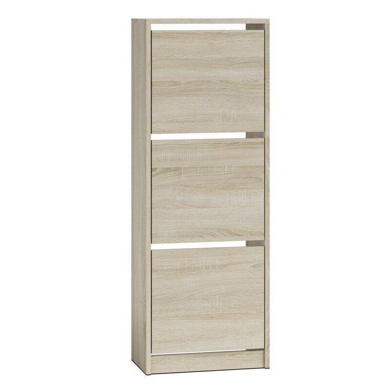Dulap pantofi Odell B3, 3 usi, 28x49x136, sonoma