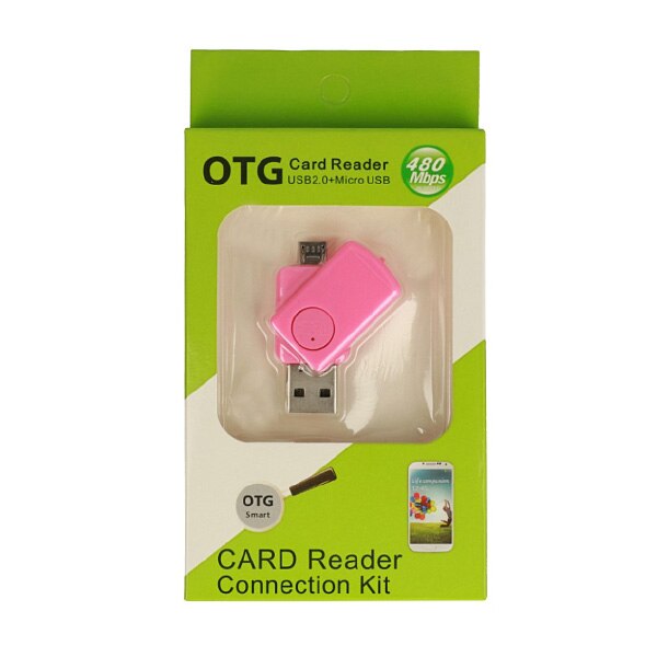 Adaptor OTG USB 2.0 - MicroUSB (Roz)