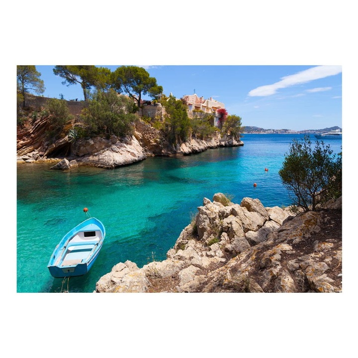 Nem szőtt tapéta nappaliba, hálószobába, nyaraláshoz - 350 cm X 245 cm, használati utasítás, ragasztó