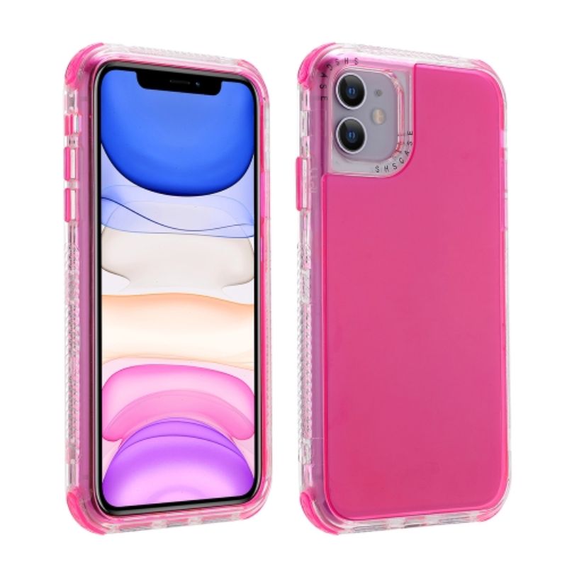 Husa Lemontti Dreamland 3 in 1 compatibila cu iPhone 12 Mini, Pink