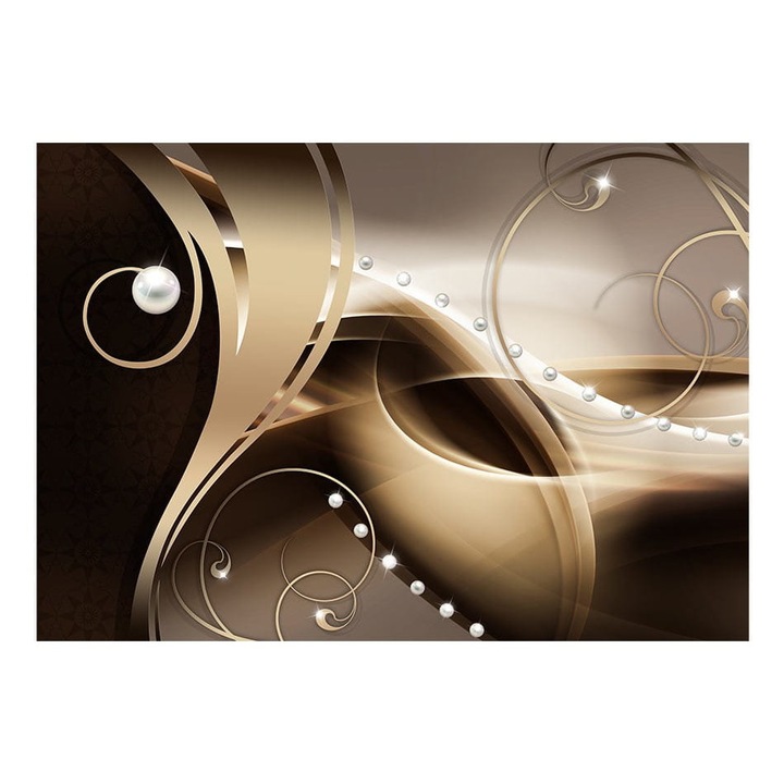 Nem szőtt tapéta nappaliba, hálószobába, Cafe Latté - 350cm X 245cm, Használati útmutató, ragasztó