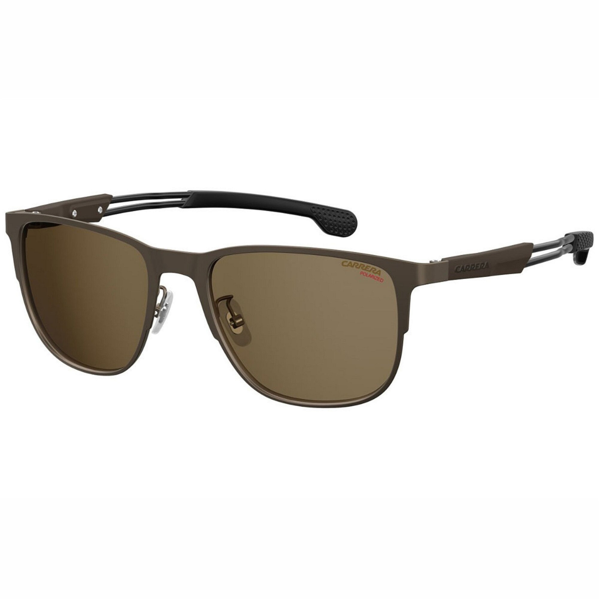 Ochelari de soare barbati Carrera Polarized Rectangular Matte Bronze/Brown P 4014/GS VZH/S