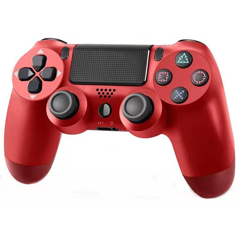 Controller wireless compatibil cu PlayStation4, Rosu