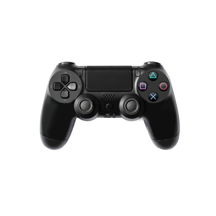 Controller wireless compatibil cu PlayStation4, Negru