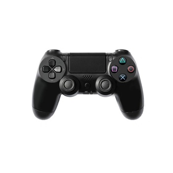 Controller wireless compatibil cu PlayStation4, Negru Controller wireless compatibil cu PlayStation4, Negru