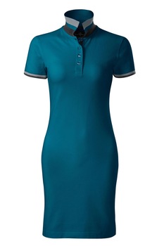 Rochie dama Malfini bumbac, Albastru petrol Rochie dama Malfini bumbac, Albastru petrol