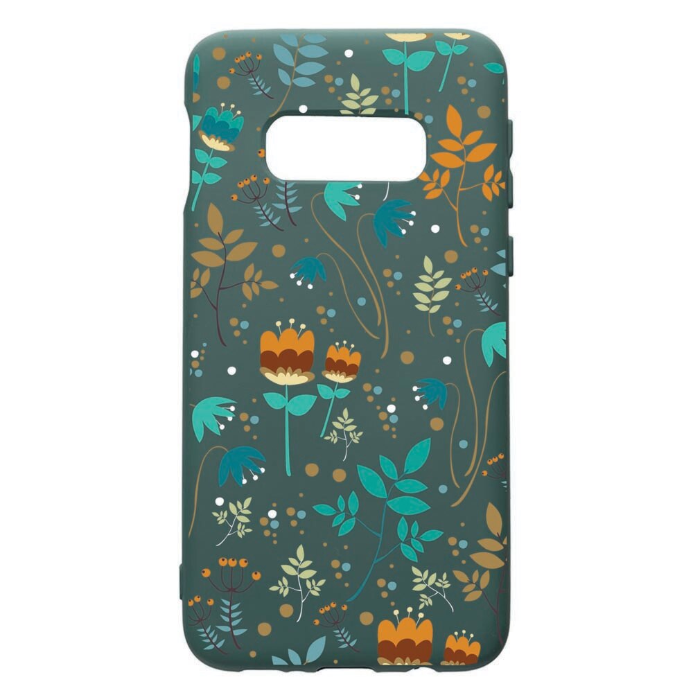 Husa Premium Silicon Compatibila Cu Samsung Galaxy S8, Spring, cu interiorul din material textil, protectie camera, Forest Green, PFG28