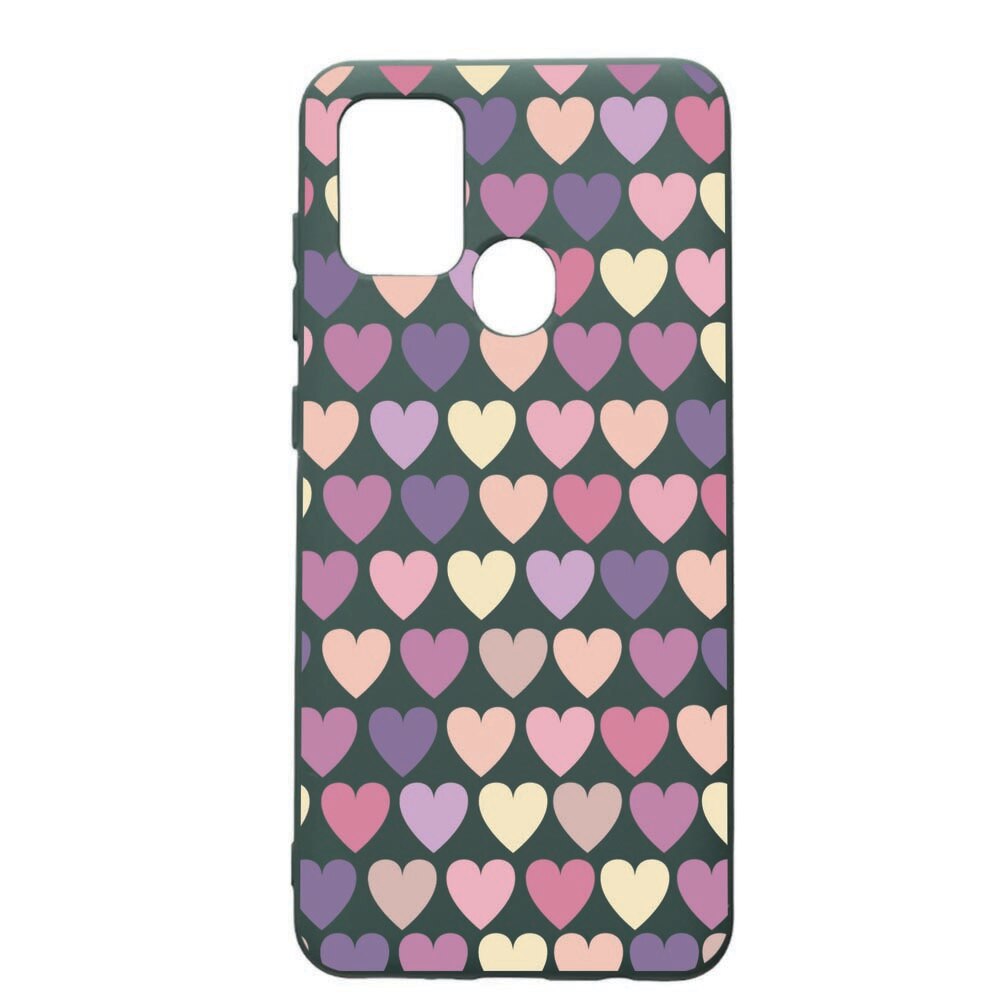 Husa Premium Silicon Compatibila Cu Samsung Galaxy A21S, Hearth, cu interiorul din material textil, protectie camera, Forest Green, PFG34