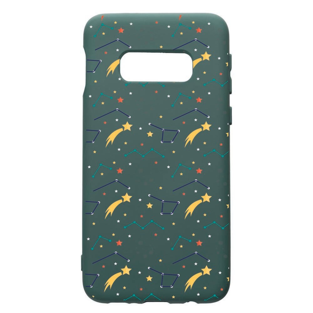 Husa Premium Silicon Compatibila Cu Samsung Galaxy S8, Zodiac, cu interiorul din material textil, protectie camera, Forest Green, PFG177