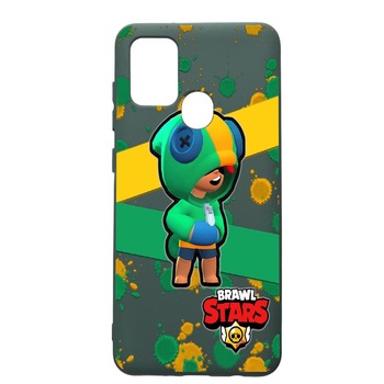 Husa Premium Silicon Compatibila Cu Huawei P Smart 2020, Brawl Stars Leon, cu interiorul din material textil, protectie camera, Forest Green, PFG647 Husa Premium Silicon Compatibila Cu Huawei P Smart 2020, Brawl Stars Leon, cu interiorul din material textil, protectie camera, Forest Green, PFG647