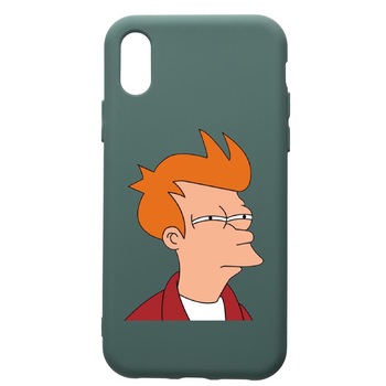 Husa Premium Silicon Compatibila Cu Samsung Galaxy A10, Meme, cu interiorul din material textil, protectie camera, Forest Green, PFG663 Husa Premium Silicon Compatibila Cu Samsung Galaxy A10, Meme, cu interiorul din material textil, protectie camera, Forest Green, PFG663