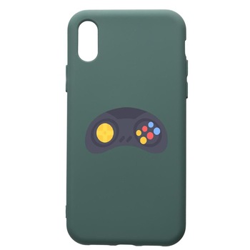 Husa Premium Silicon Compatibila Cu Xiaomi Redmi 7A, Gamer - Xbox, cu interiorul din material textil, protectie camera, Forest Green, PFG672 Husa Premium Silicon Compatibila Cu Xiaomi Redmi 7A, Gamer - Xbox, cu interiorul din material textil, protectie camera, Forest Green, PFG672