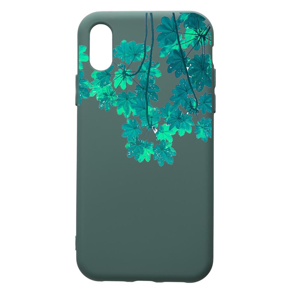 Husa Premium Silicon Compatibila Cu Xiaomi Redmi 7A, Green Forest, cu interiorul din material textil, protectie camera, Forest Green, PFG682
