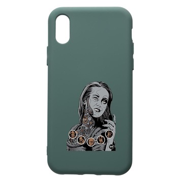 Husa Premium Silicon Compatibila Cu Samsung Galaxy A10, Westworld, Movie, cu interiorul din material textil, protectie camera, Forest Green, PFG680 Husa Premium Silicon Compatibila Cu Samsung Galaxy A10, Westworld, Movie, cu interiorul din material textil, protectie camera, Forest Green, PFG680